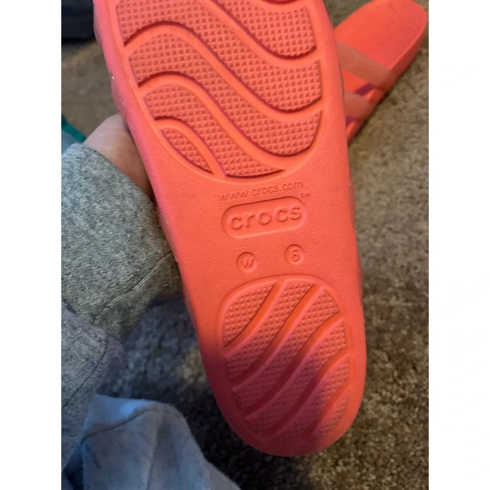 Crocs Slides size 6 - Picture 2 of 2